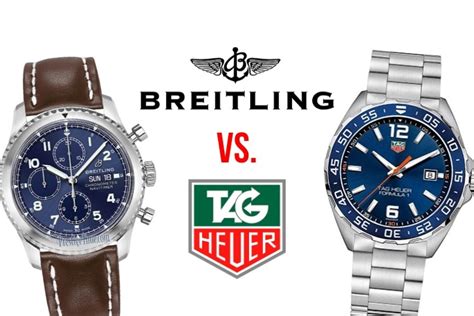 breitling vs tag heuer.